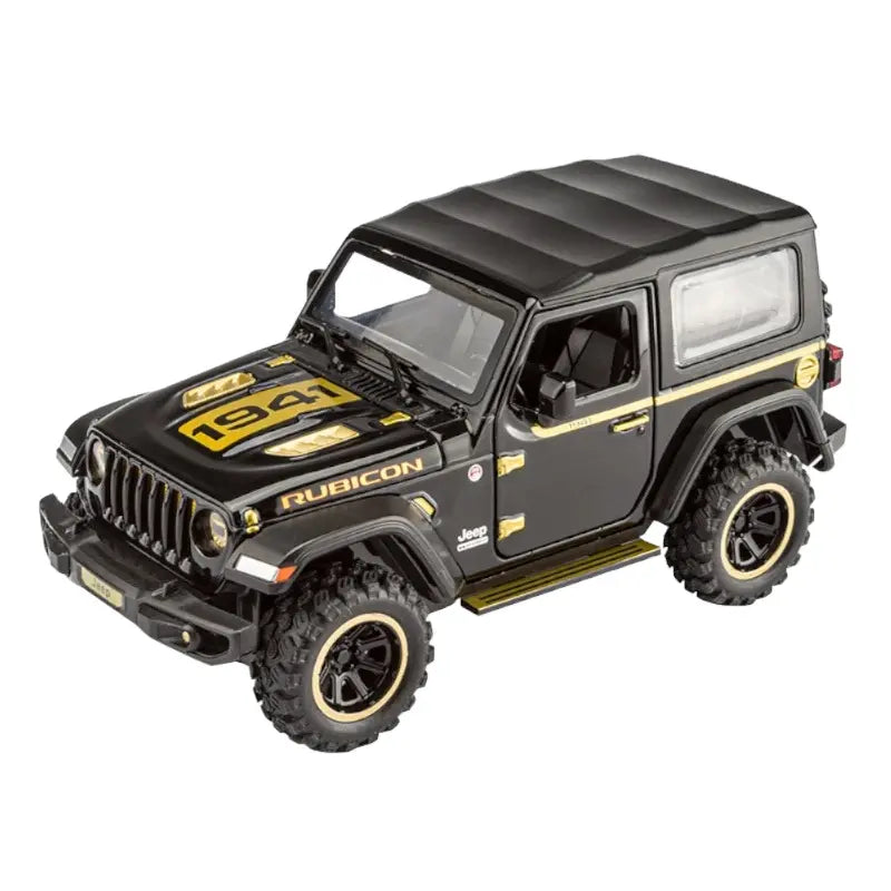 Jeep Rubicon - Diecast Metal Car - Scale 1:32 / 1:24