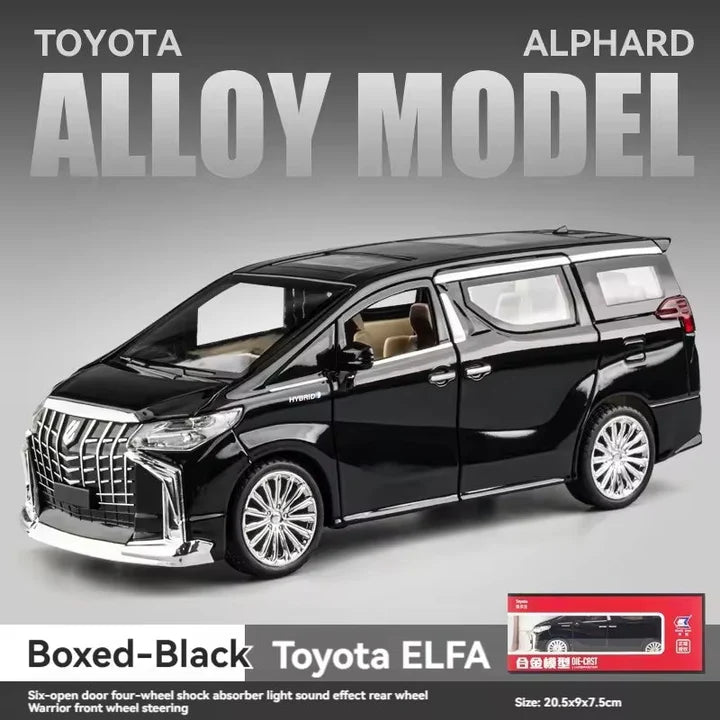 Toyota  Alphard - Diecast Metal Car - Scale 1:32 / 1:24