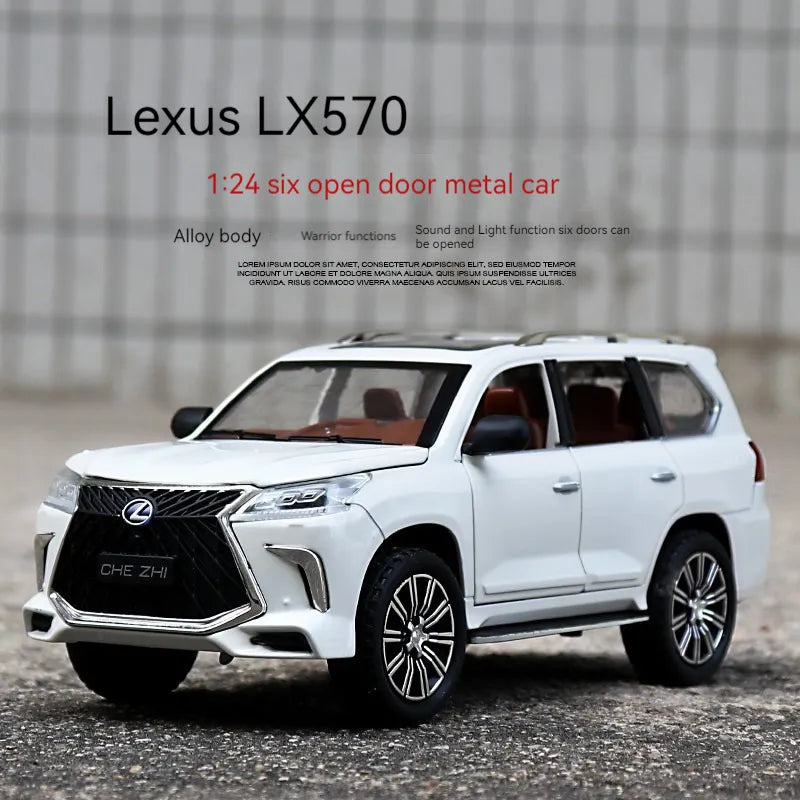 Lexus LX570 - Diecast Metal Car - Scale 1:32 / 1:24