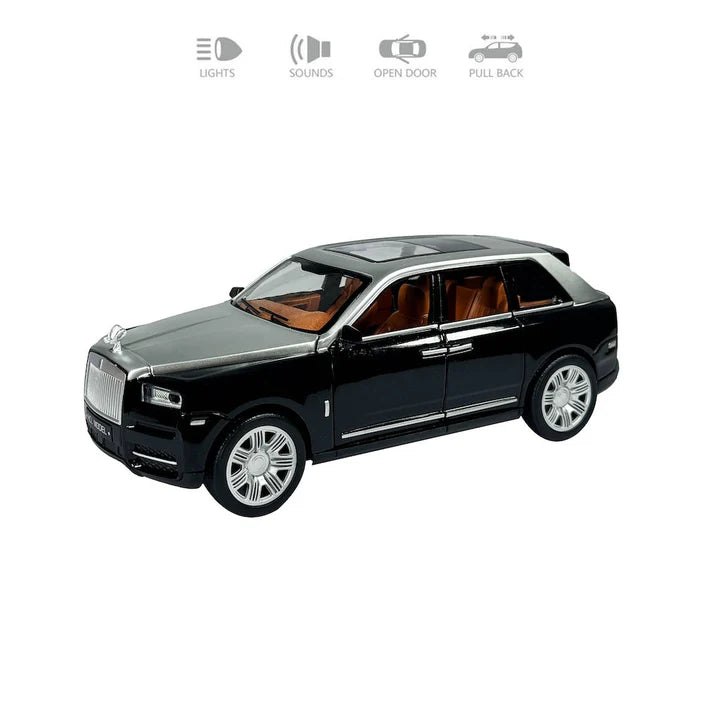Rolls Royce Cullinan Orange - Diecast Metal Car - Scale 1:24