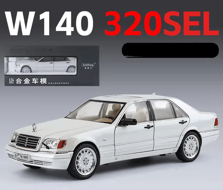 Mercedes - Benz W140 320sel - Diecast Metal Car - Scale 1:24