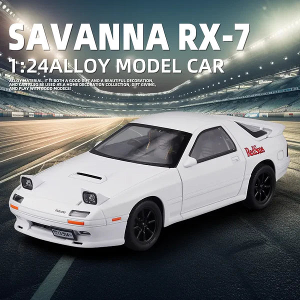Mazda Savanna RX-7 - Diecast Metal Car - Scale 1:24