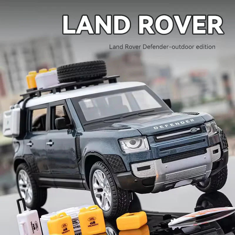 Land Rover Defender Outdoor Edition - Diecast Metal Car - Scale 1:32