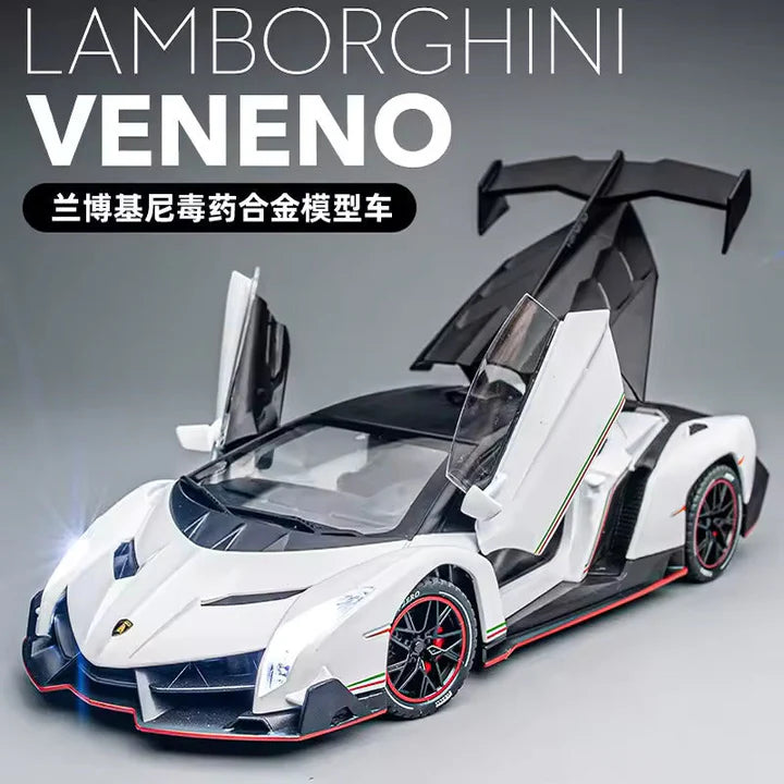 Lamborghini Veneno  - Diecast Metal Car - Scale 1:24
