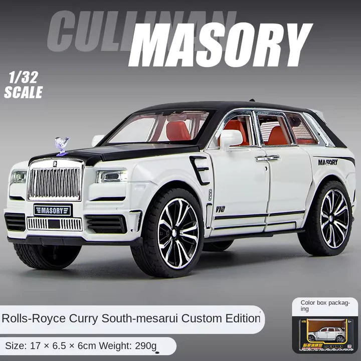Rolls Royce Cullinan Masory - Diecast Metal Car - Scale 1:24 / 1:32