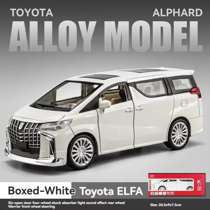 Toyota  Alphard - Diecast Metal Car - Scale 1:32 / 1:24