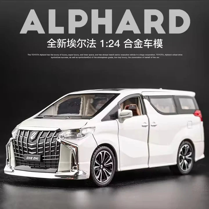 Toyota  Alphard - Diecast Metal Car - Scale 1:32 / 1:24