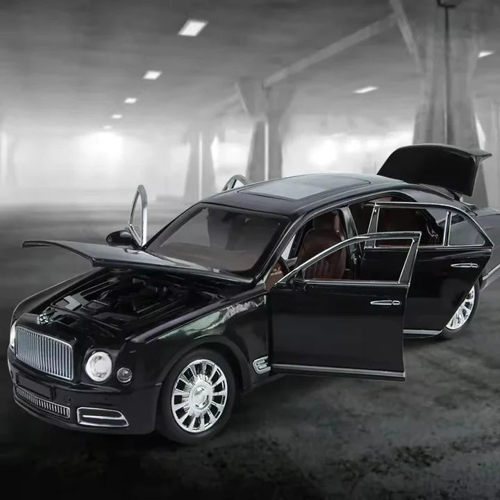 Bentley Mulsanne- Diecast Metal Car - Scale 1:24
