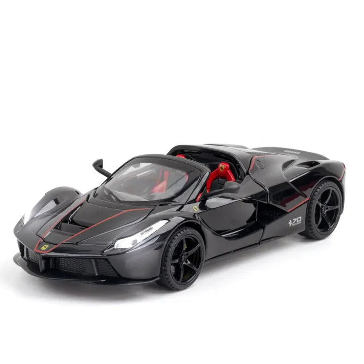BIG SIZE Ferrari Rafa Roadster SPORT- Diecast Metal Car - Scale 1:24