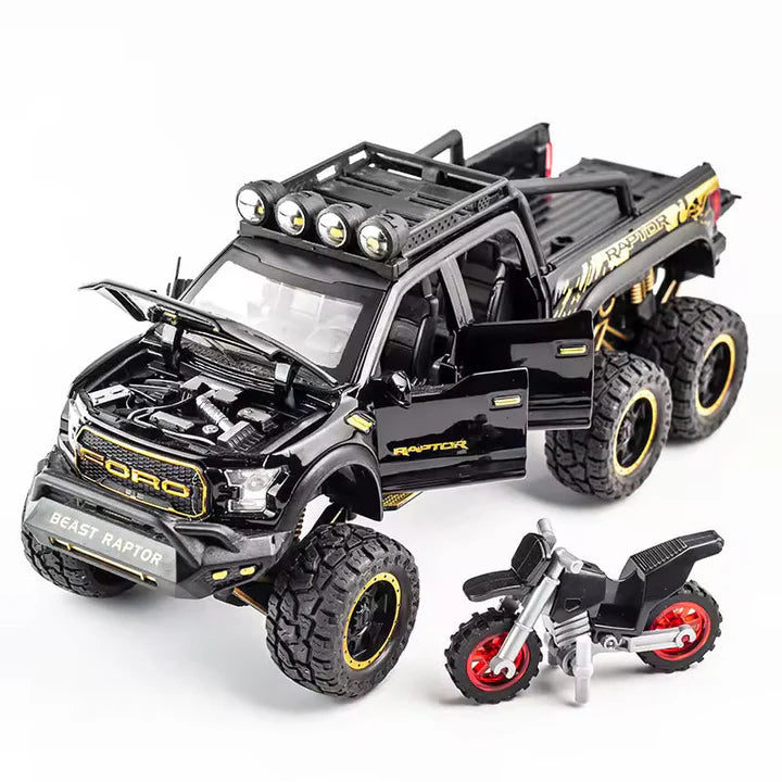 Beast Ford Raptor- Diecast Metal Car - Scale 1:24