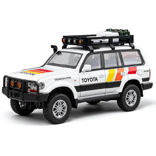 Toyota Land Cruiser LC80 - Diecast Metal Car - Scale 1:24