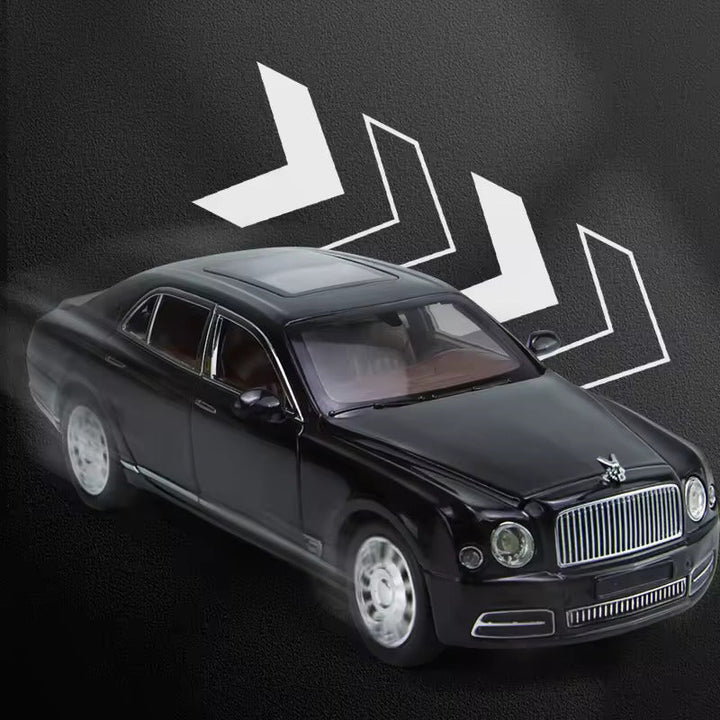 Bentley Mulsanne- Diecast Metal Car - Scale 1:24