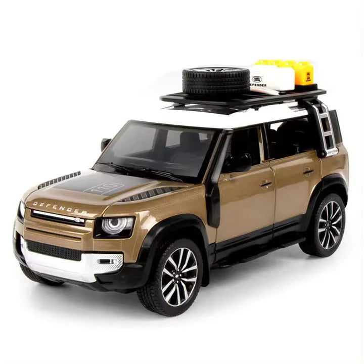 Land Rover Defender Vehicle - Diecast Metal Car - Scale 1:24