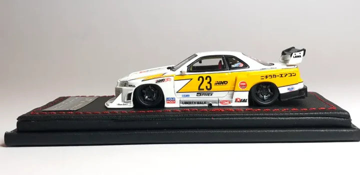 Lbwk Nissan E-r34 Super Silhouette Skyline Gtr - Diecast Metal Car - Scale 1:24
