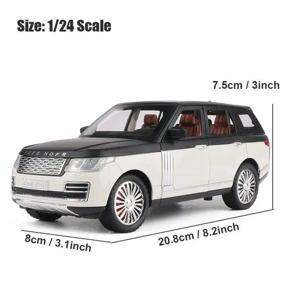 Range Rover  - Diecast Metal Car - Scale 1:24 / 1:32