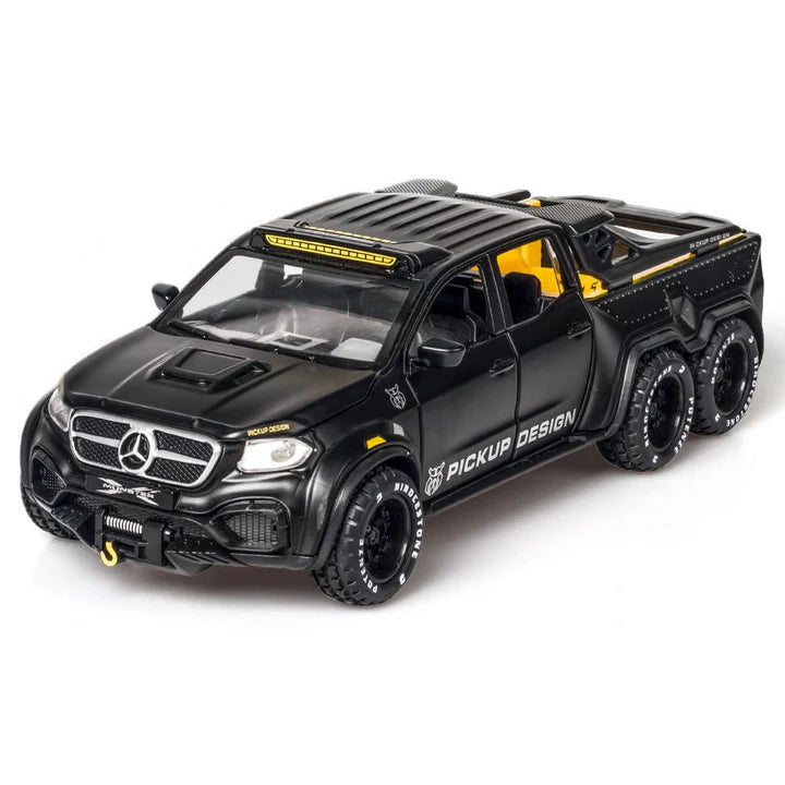 BIG SIZE MERCEDES AMG 6*6 - Diecast Metal Car - Scale 1:24