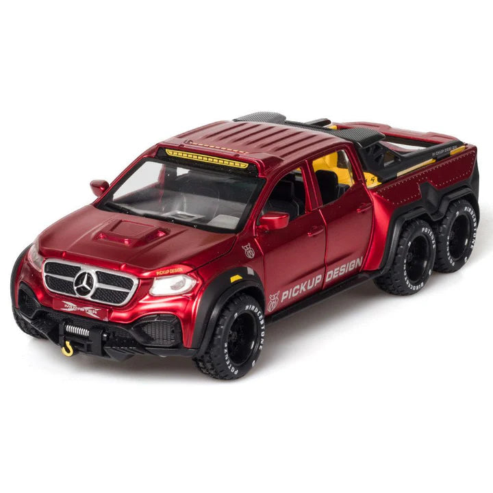 BIG SIZE MERCEDES AMG 6*6 - Diecast Metal Car - Scale 1:24