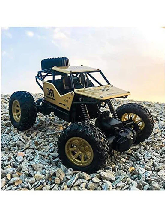 Mini Alloy Remote Controlled Rock Car RC Monster Truck - 1:18 Scale
