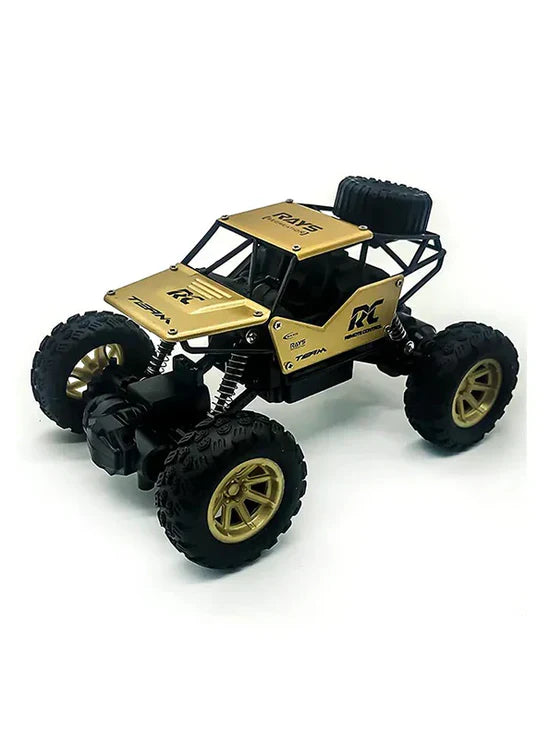 Mini Alloy Remote Controlled Rock Car RC Monster Truck - 1:18 Scale
