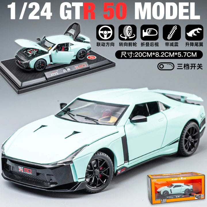 Nissan Gtr-50 Sport - Diecast Metal Car - Scale 1:24