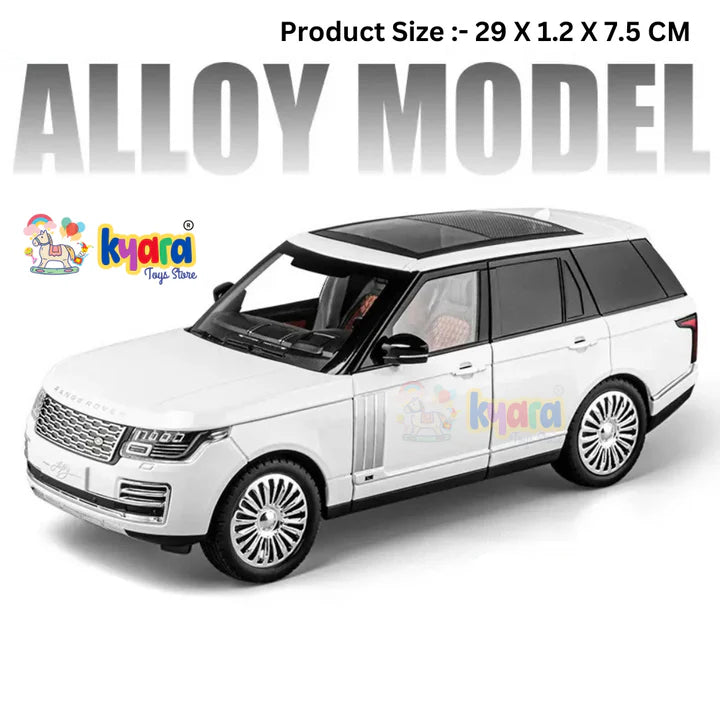 BIG SIZE RANGE ROVER - Diecast Metal Car - Scale 1:18