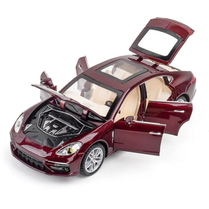 BIG SIZE PORCHE PALAMORA - Diecast Metal Car - Scale 1:24