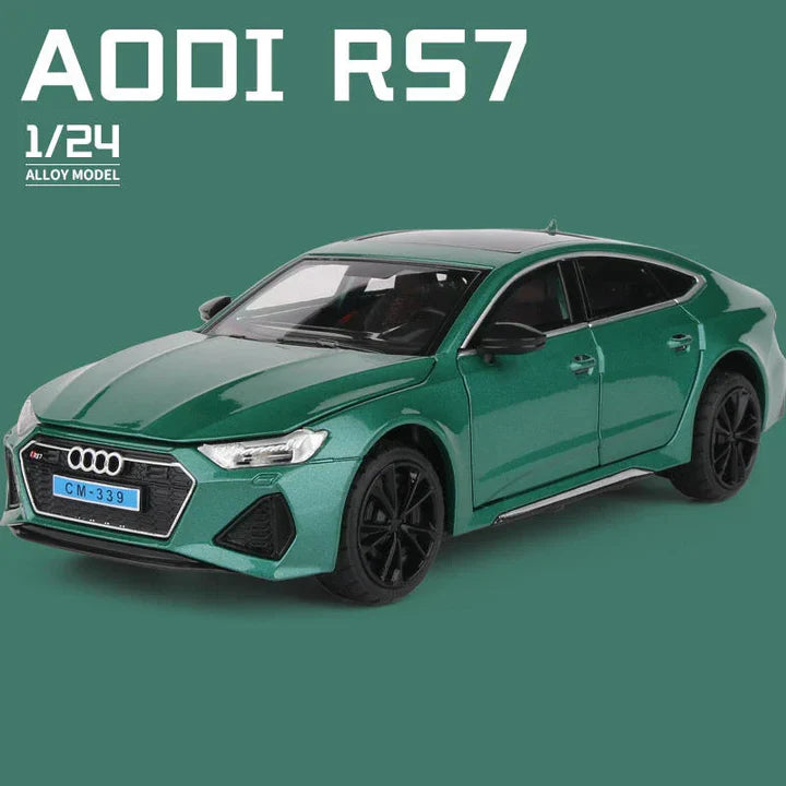 Audi Rs7 Sportboac - Diecast Metal Car - Scale 1:24/1:32
