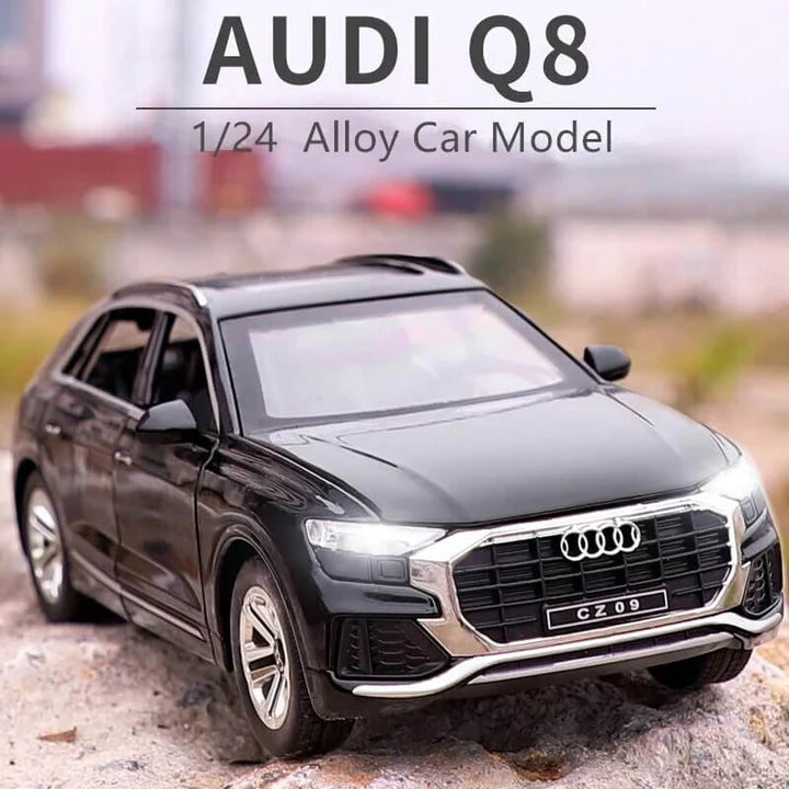 Audi Q8 Auto- Diecast Metal Car - Scale 1:24