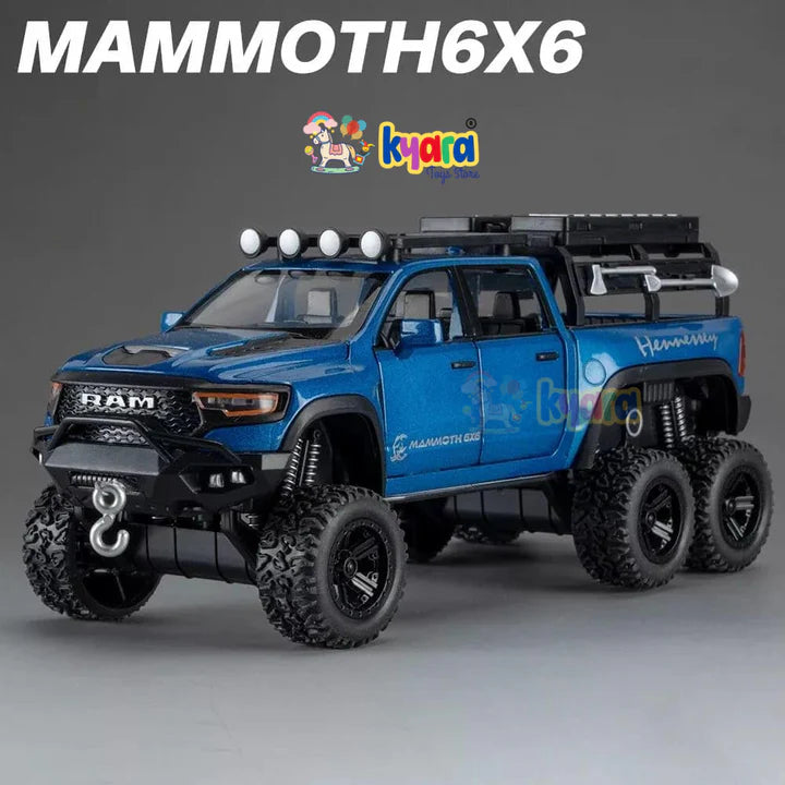 RAM PICKUP TRUCK RV - Diecast Metal Car - Scale 1:32