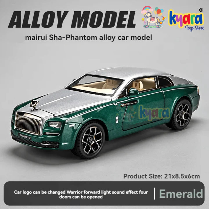 Rolls Royce Wraith Mansory - Diecast Metal Car - Scale 1:24