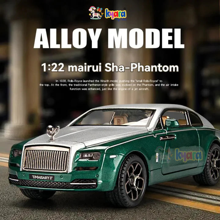 Rolls Royce Wraith Mansory - Diecast Metal Car - Scale 1:24