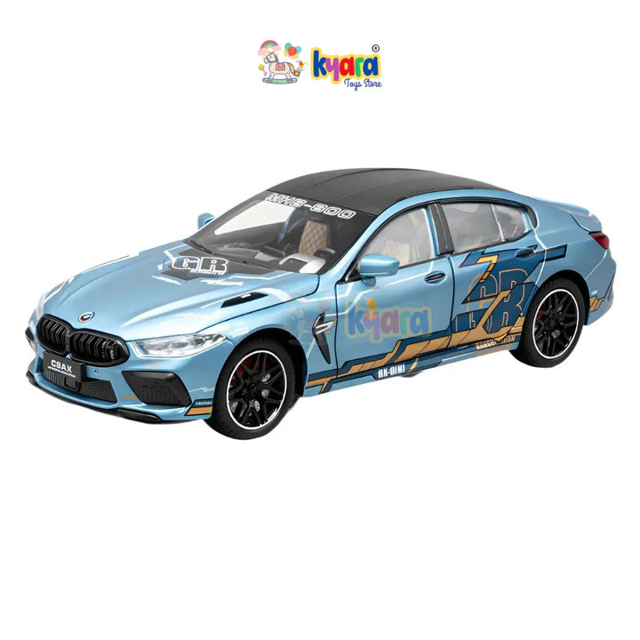 Bmw M8 800 - Diecast Metal Car - Scale 1:24