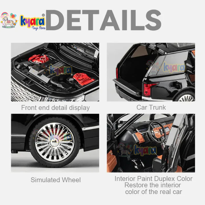 BIG SIZE RANGE ROVER - Diecast Metal Car - Scale 1:18