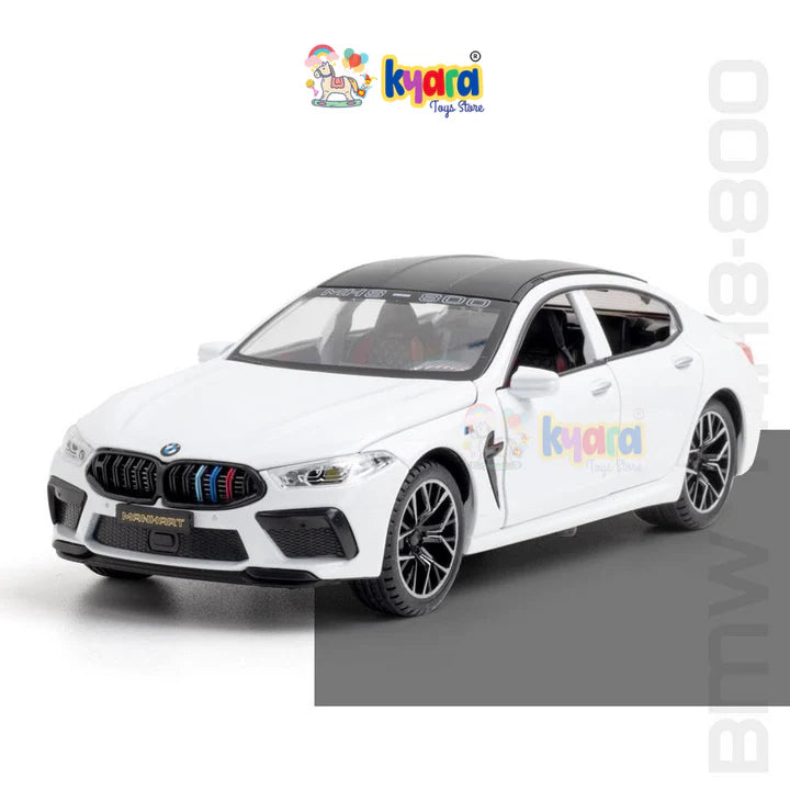 Bmw M8 800 - Diecast Metal Car - Scale 1:24