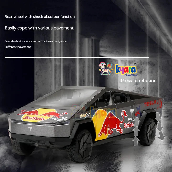 Tesla Cybertruck - Diecast Metal Car - Scale 1:32 / 1:24