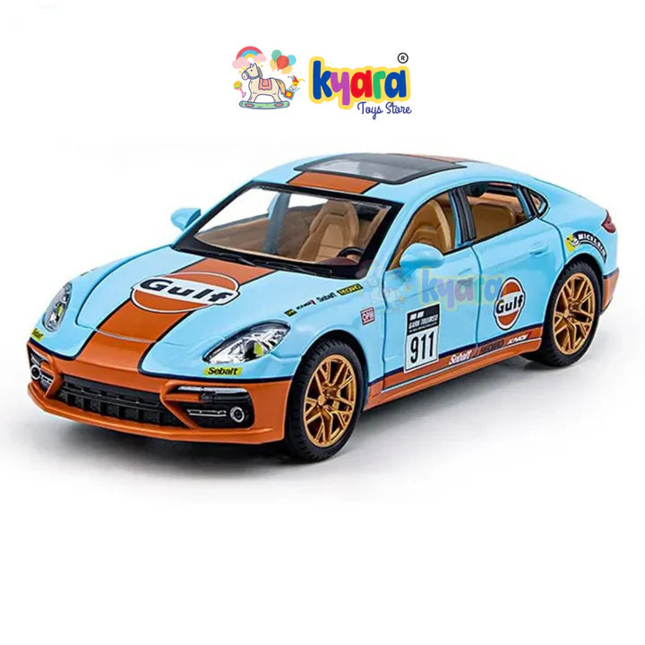 Porsche Panamera Racing - Diecast Metal Car - Scale 1:24