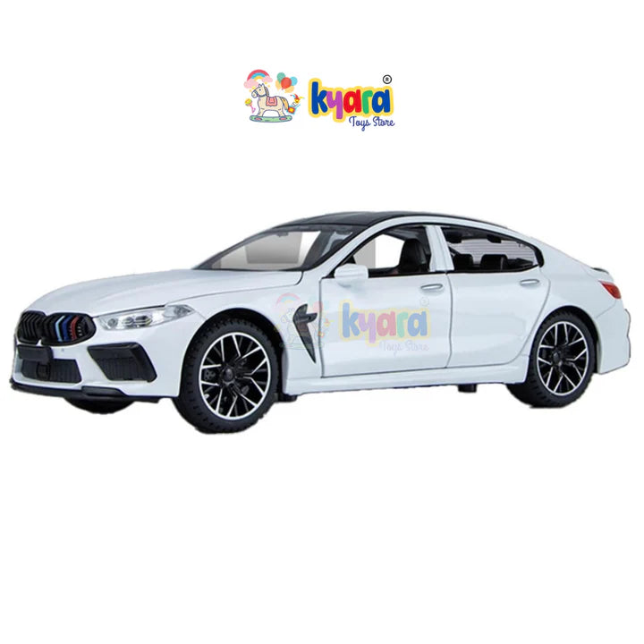 Bmw M8 800 - Diecast Metal Car - Scale 1:24
