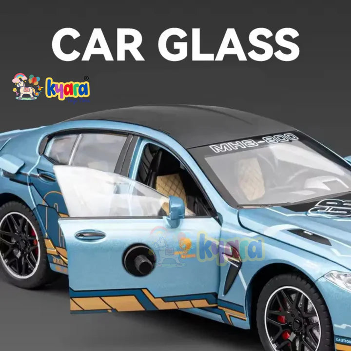 Bmw M8 800 - Diecast Metal Car - Scale 1:24