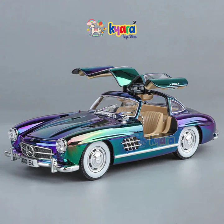 Mercedes-benz 300sl  - Diecast Metal Car - Scale 1:24