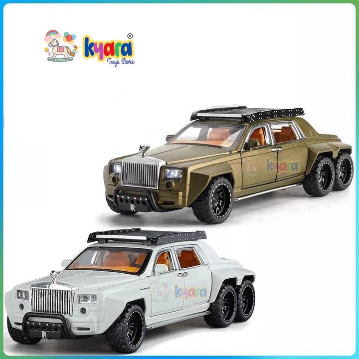 Rolls Royce Phantom 6x6 Sports - Diecast Metal Car - Scale 1:32