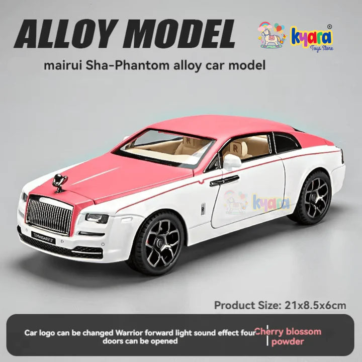 Rolls Royce Wraith Mansory - Diecast Metal Car - Scale 1:24