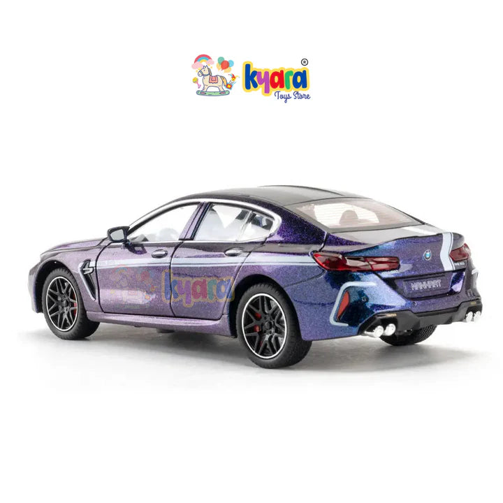 Bmw M8 800 - Diecast Metal Car - Scale 1:24