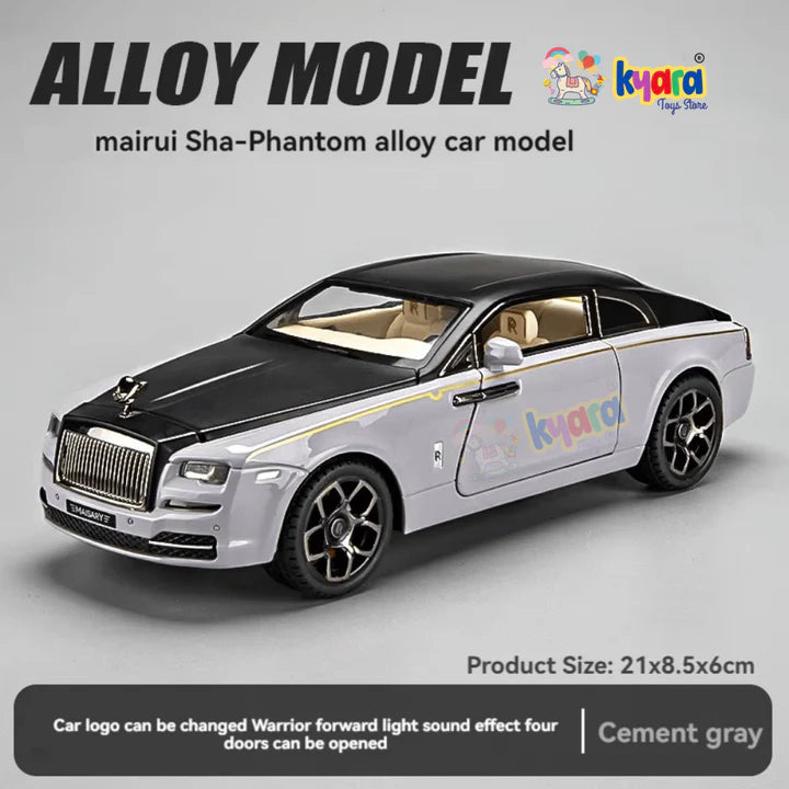 Rolls Royce Wraith Mansory - Diecast Metal Car - Scale 1:24