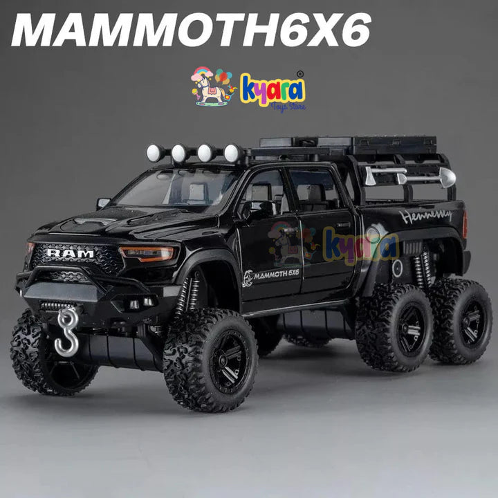 RAM PICKUP TRUCK RV - Diecast Metal Car - Scale 1:32