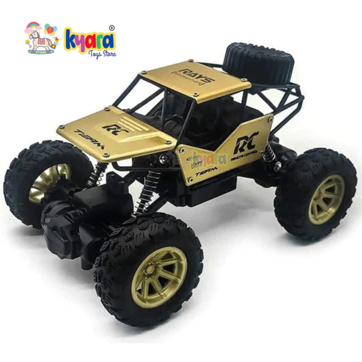 Mini Alloy Remote Controlled Rock Car RC Monster Truck - 1:18 Scale