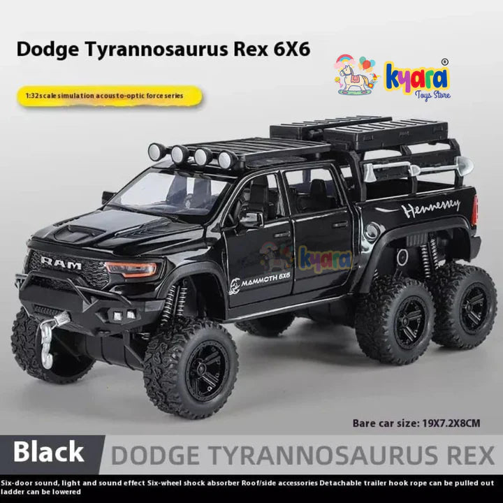 RAM PICKUP TRUCK RV - Diecast Metal Car - Scale 1:32