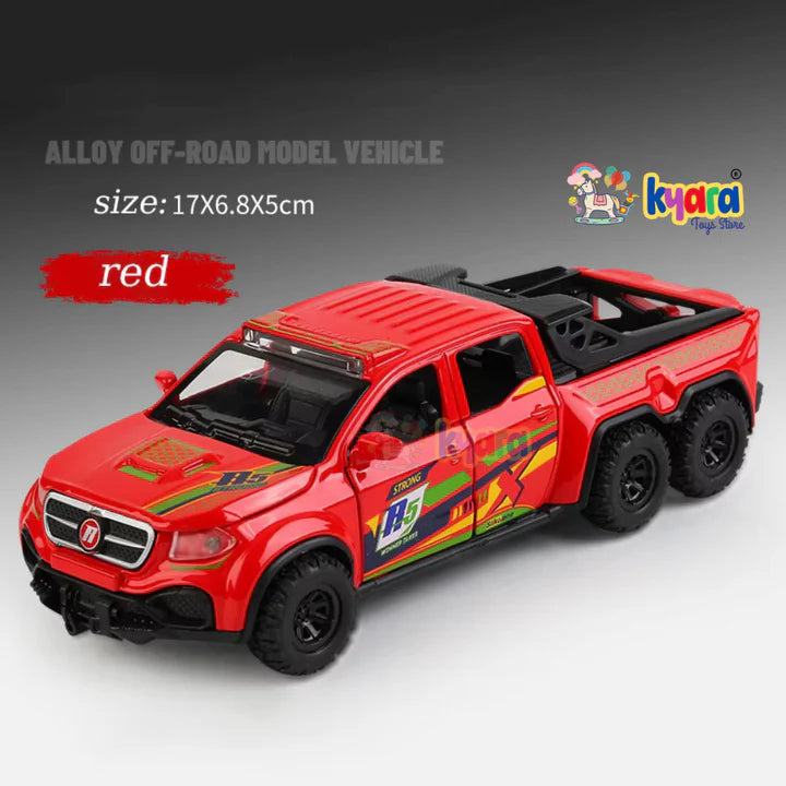 Mercedes Benz 6x6 Converting An Off-road- Diecast Metal Car - Scale 1:32