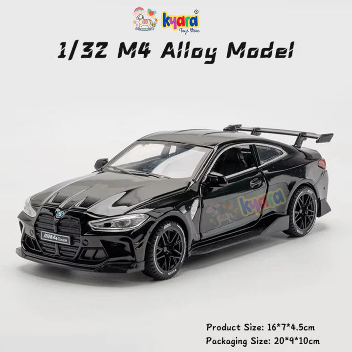 BMW M4 - Diecast Metal Car - Scale 1:32