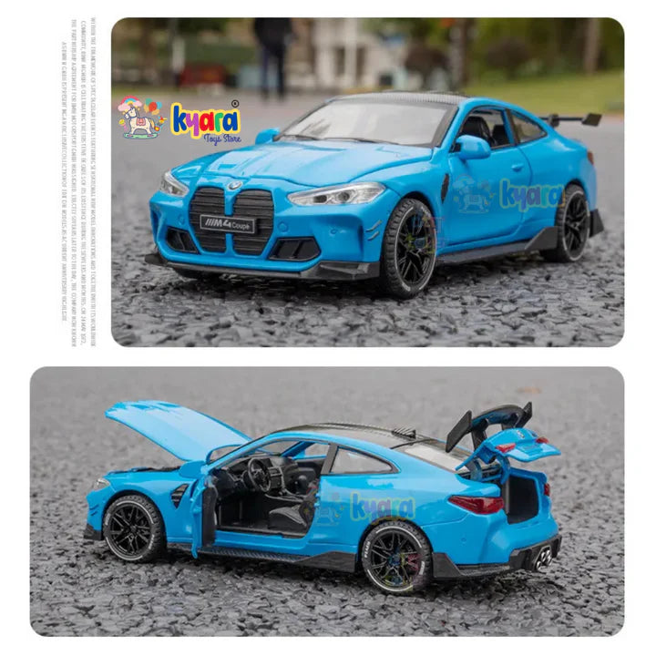 BMW M4 - Diecast Metal Car - Scale 1:32