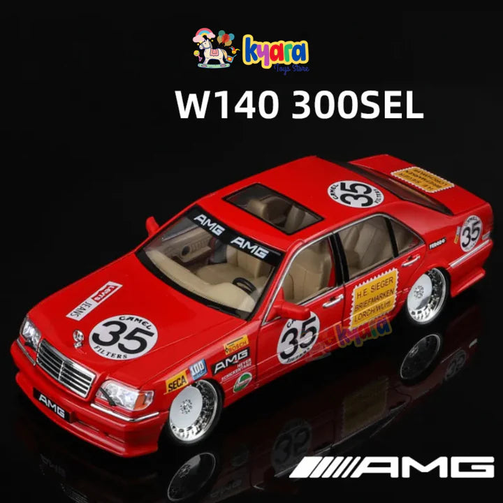 Mercedes Benz W140 300sel - Diecast Metal Car - Scale 1:24